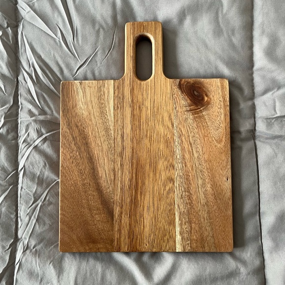 NWOT Wooden Serving Tray - Picture 2 of 2